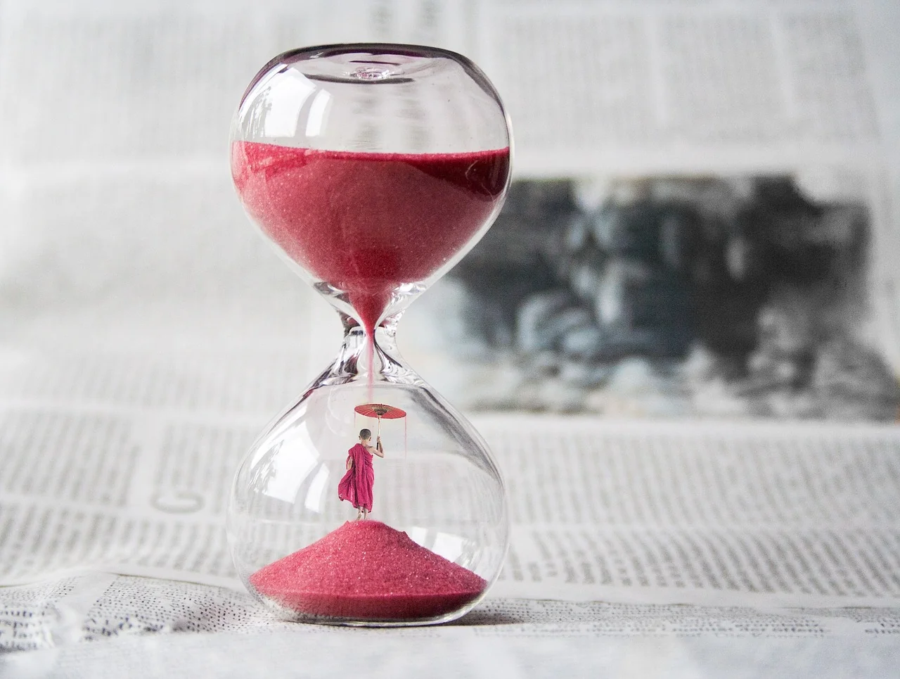 Meditation time - stock photo