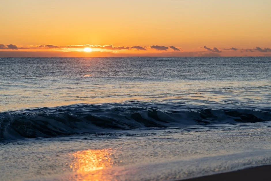 Beach meditation - stock photo