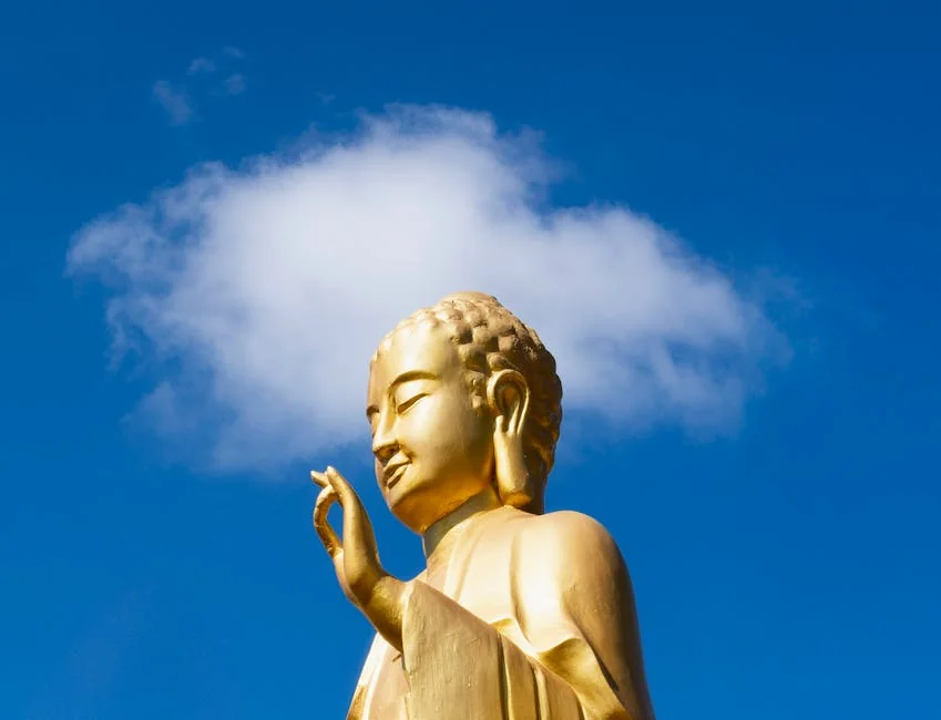 Meditation inspiration - stock photo